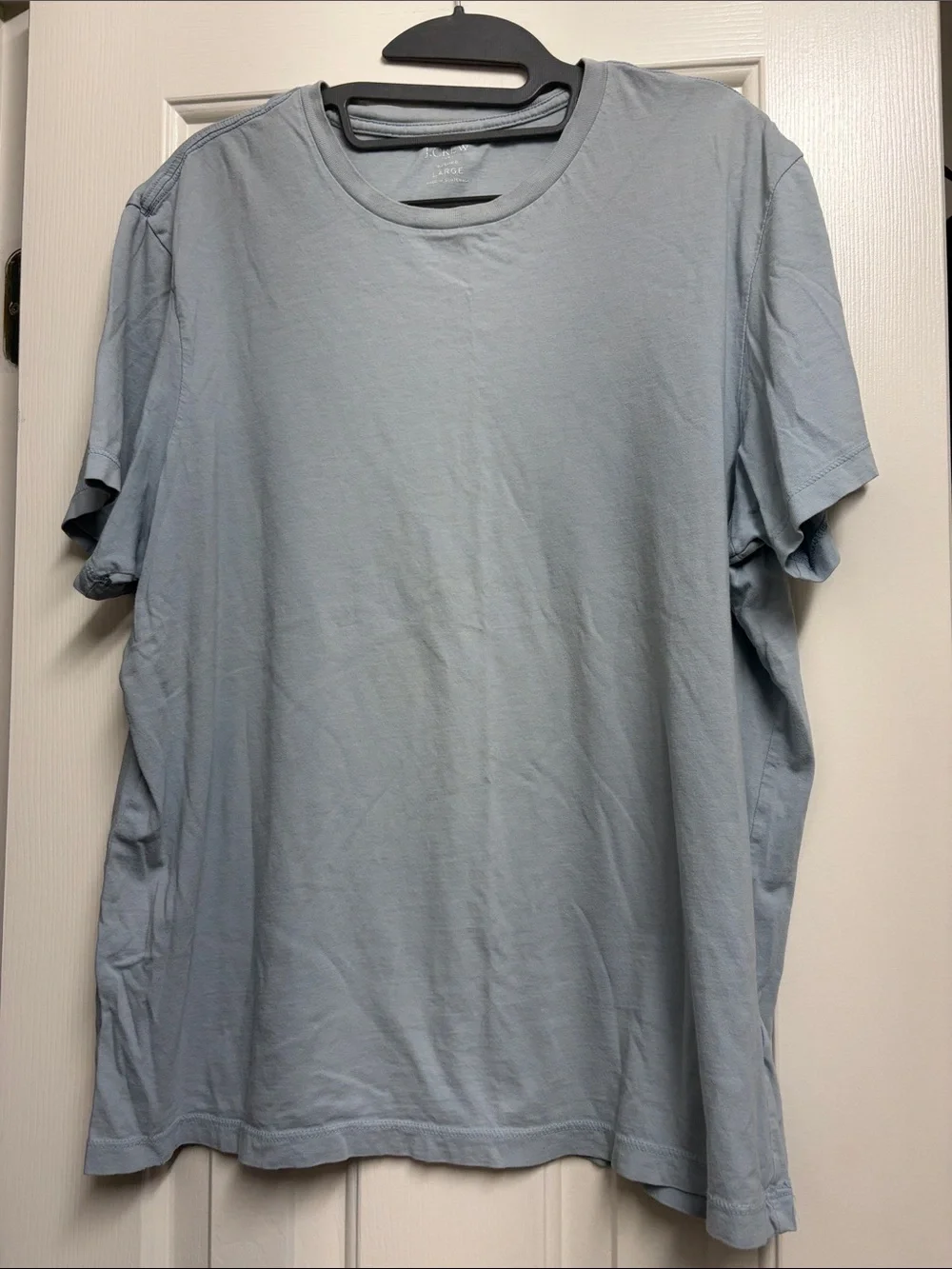 2 pack- Men’s Navy Short-Sleeve Henley & baby blue T-shirt